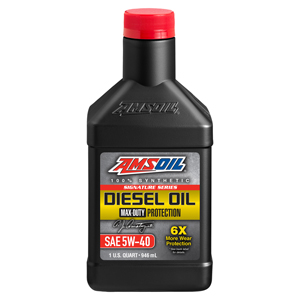 AMSOIL Heavy Equipment 1 AMSOIL Signature Series 15W-40 Max-Duty Synthetic Diesel Oil for heavy equipment